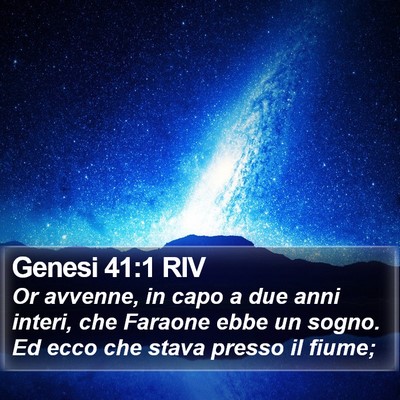 Genesi 41:1 RIV Bible Verse Image