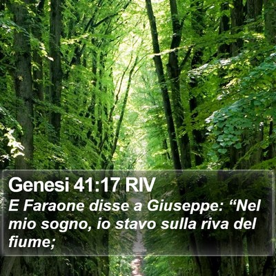 Genesi 41:17 RIV Bible Verse Image