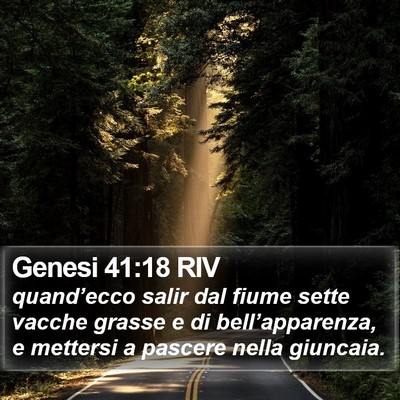 Genesi 41:18 RIV Bible Verse Image