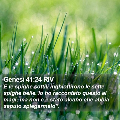 Genesi 41:24 RIV Bible Verse Image