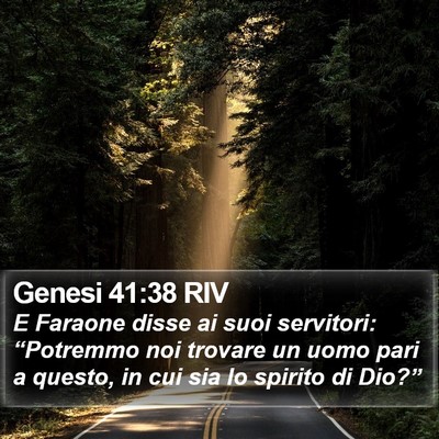 Genesi 41:38 RIV Bible Verse Image