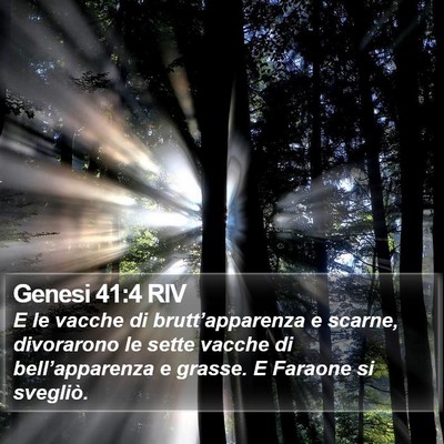Genesi 41:4 RIV Bible Verse Image