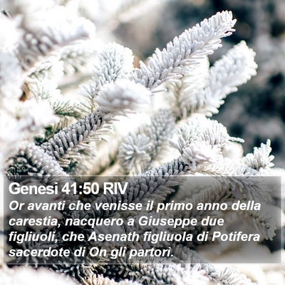 Genesi 41:50 RIV Bible Verse Image
