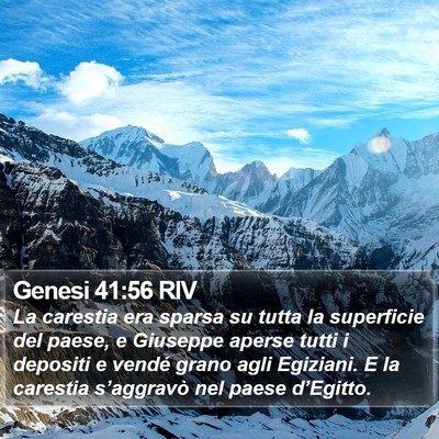 Genesi 41:56 RIV Bible Verse Image