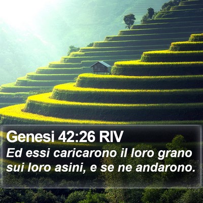 Genesi 42:26 RIV Bible Verse Image