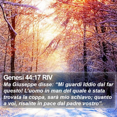Genesi 44:17 RIV Bible Verse Image