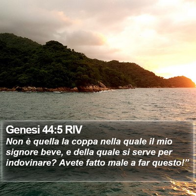 Genesi 44:5 RIV Bible Verse Image
