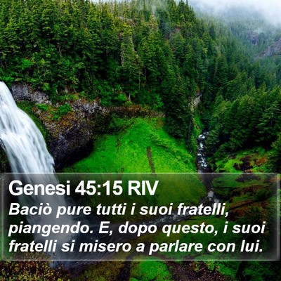 Genesi 45:15 RIV Bible Verse Image