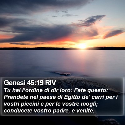 Genesi 45:19 RIV Bible Verse Image