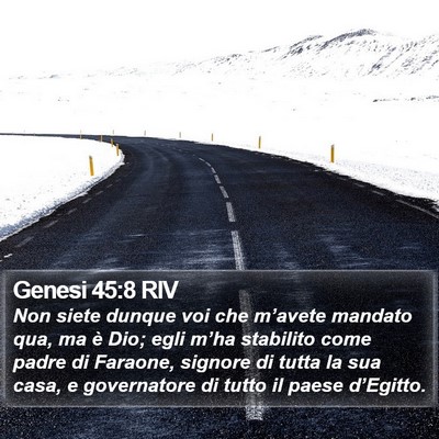 Genesi 45:8 RIV Bible Verse Image