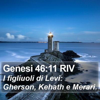 Genesi 46:11 RIV Bible Verse Image