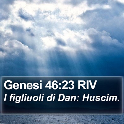 Genesi 46:23 RIV Bible Verse Image