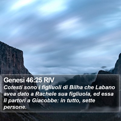 Genesi 46:25 RIV Bible Verse Image