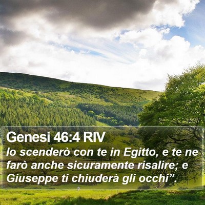 Genesi 46:4 RIV Bible Verse Image