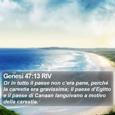 Genesi 47:13 RIV Bible Verse Image