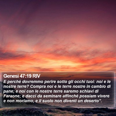 Genesi 47:19 RIV Bible Verse Image