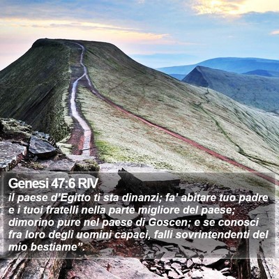 Genesi 47:6 RIV Bible Verse Image