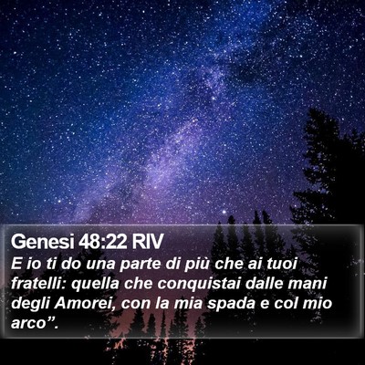 Genesi 48:22 RIV Bible Verse Image