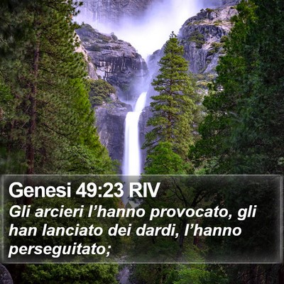 Genesi 49:23 RIV Bible Verse Image