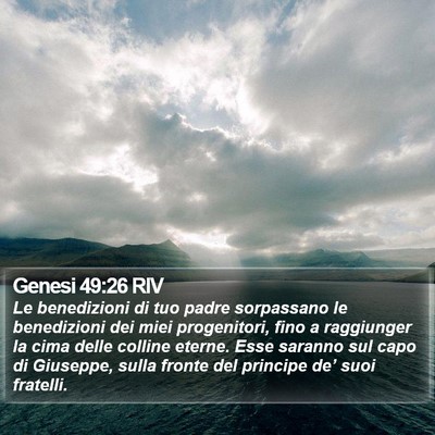 Genesi 49:26 RIV Bible Verse Image