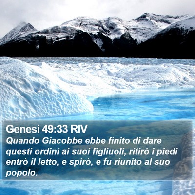 Genesi 49:33 RIV Bible Verse Image
