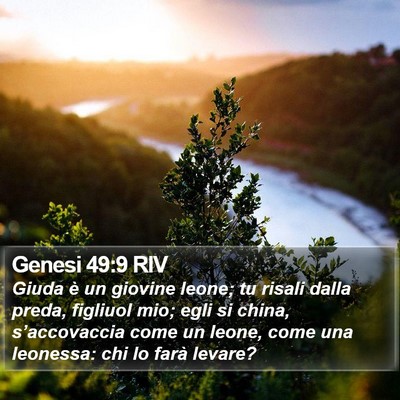 Genesi 49:9 RIV Bible Verse Image