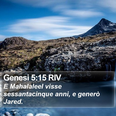 Genesi 5:15 RIV Bible Verse Image