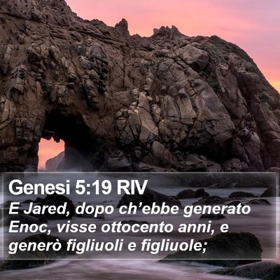 Genesi 5:19 RIV Bible Verse Image