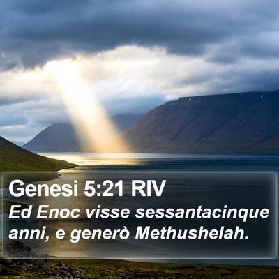 Genesi 5:21 RIV Bible Verse Image