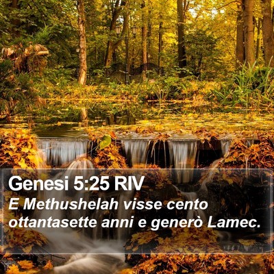Genesi 5:25 RIV Bible Verse Image