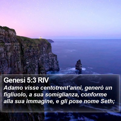Genesi 5:3 RIV Bible Verse Image