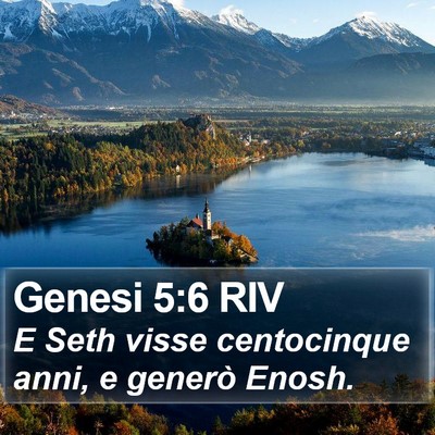 Genesi 5:6 RIV Bible Verse Image