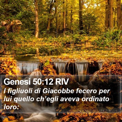 Genesi 50:12 RIV Bible Verse Image