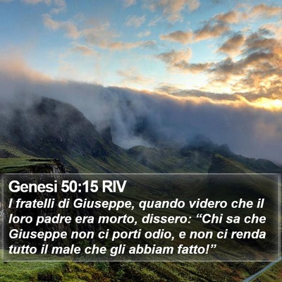 Genesi 50:15 RIV Bible Verse Image