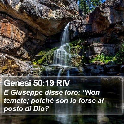 Genesi 50:19 RIV Bible Verse Image