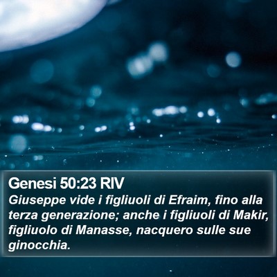 Genesi 50:23 RIV Bible Verse Image