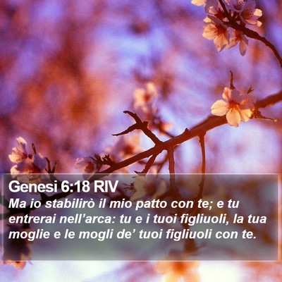 Genesi 6:18 RIV Bible Verse Image