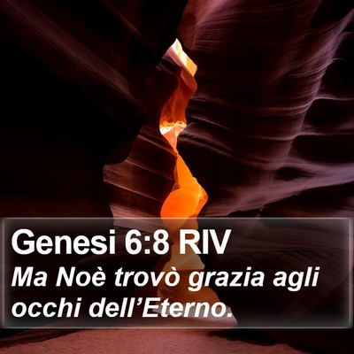 Genesi 6:8 RIV Bible Verse Image