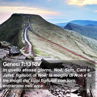 Genesi 7:13 RIV Bible Verse Image