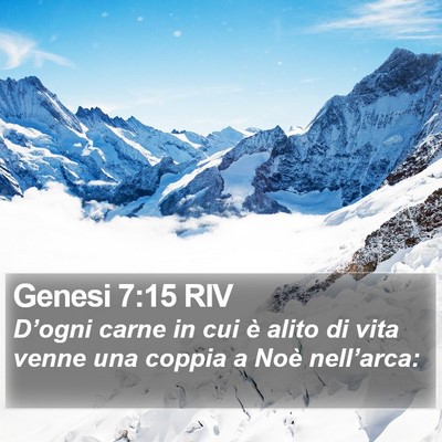 Genesi 7:15 RIV Bible Verse Image