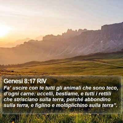 Genesi 8:17 RIV Bible Verse Image