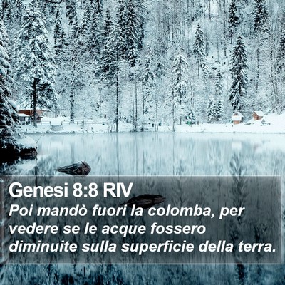 Genesi 8:8 RIV Bible Verse Image