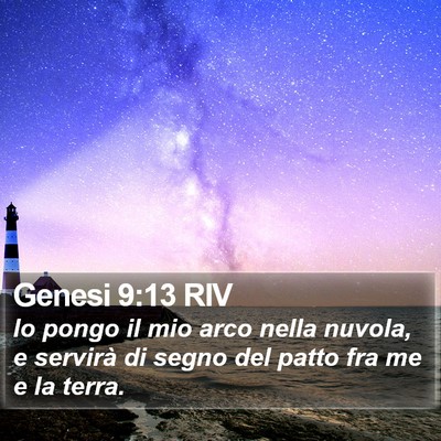 Genesi 9:13 RIV Bible Verse Image