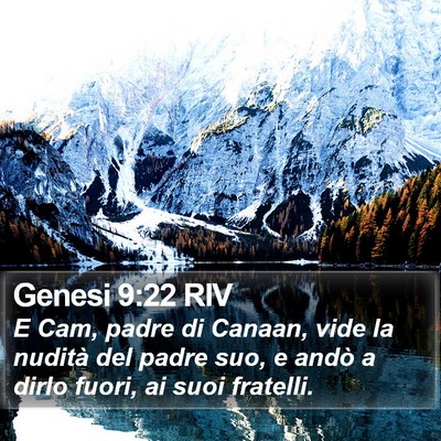 Genesi 9:22 RIV Bible Verse Image