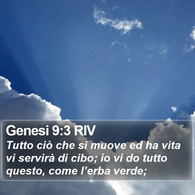 Genesi 9:3 RIV Bible Verse Image