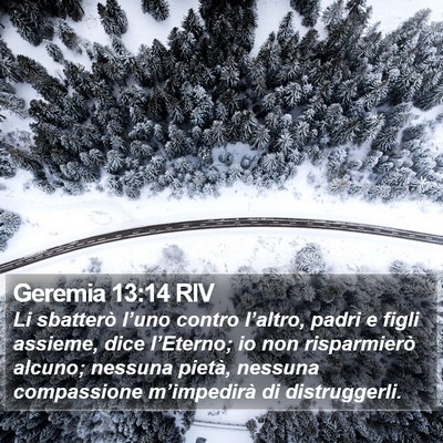 Geremia 13:14 RIV Bible Verse Image
