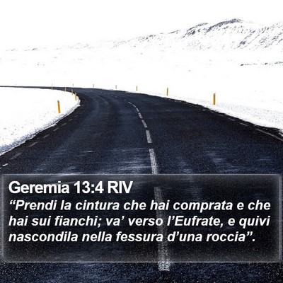 Geremia 13:4 RIV Bible Verse Image