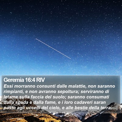 Geremia 16:4 RIV Bible Verse Image