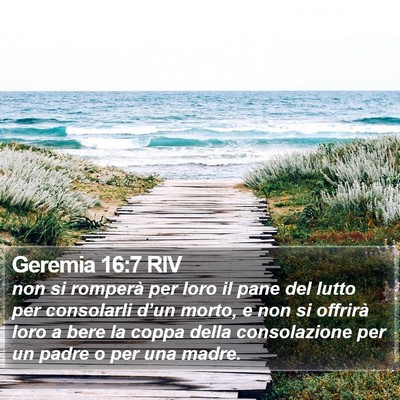 Geremia 16:7 RIV Bible Verse Image