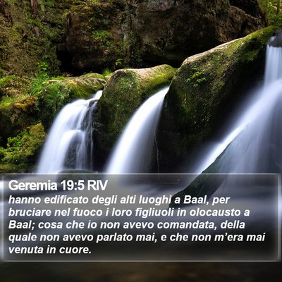 Geremia 19:5 RIV Bible Verse Image